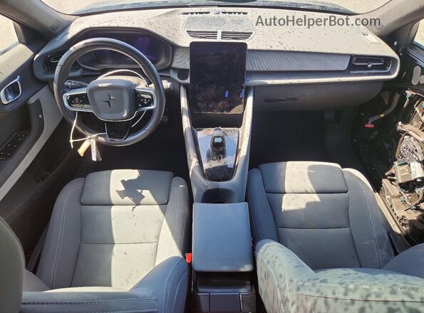 YSMED3KA2PL125144 2023 POLESTAR 2 Black Widok deski rozdzielczej