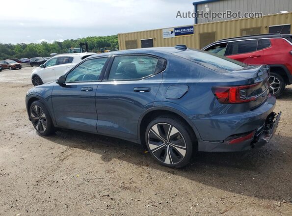 YSMED3KA3PL143569 2023 POLESTAR 2 Gray Задня ліва чверть