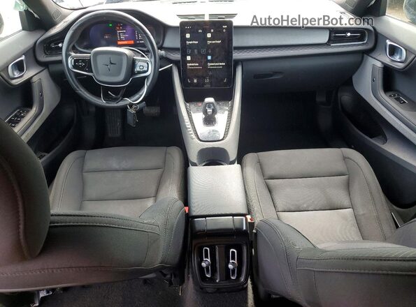 YSMED3KA3PL143569 2023 POLESTAR 2 Gray Вид панелі приладів