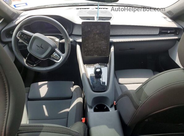 YSMED3KA4PL142527 2023 POLESTAR 2 Blue Dashboard view