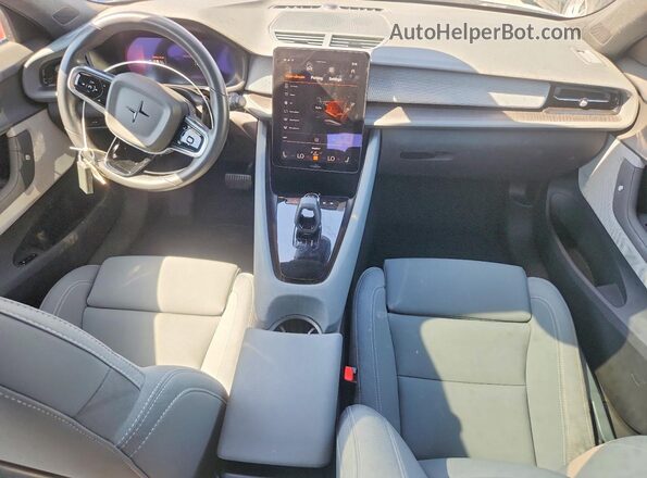 YSMED3KA8PL125276 2023 POLESTAR 2 White Dashboard view