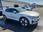 2023 Polestar 2 White vin: YSMED3KA8PL125276 Damage: Right Front Door, Heavy Scratch, 2 To 3 Inches