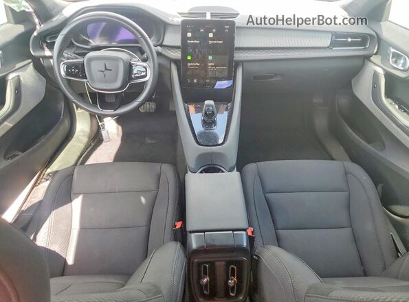 YSMED3KA8PL133216 2023 POLESTAR 2 White Vista del salpicadero
