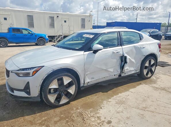YSMED3KA8PL133216 2023 POLESTAR 2 White Vista tres cuartos delantera izquierda