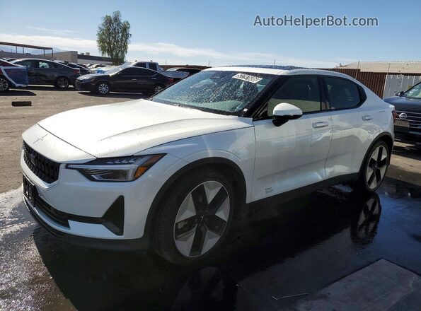 YSMEG3KA0PL130012 2023 POLESTAR 2 White Vista tres cuartos delantera izquierda