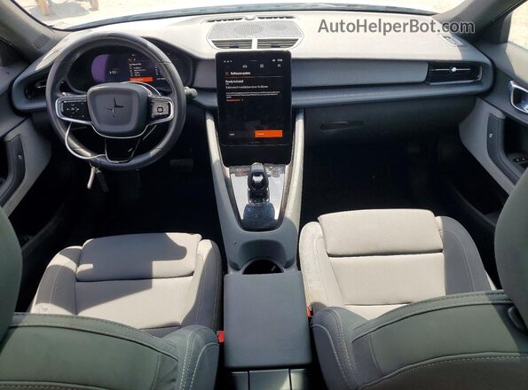 YSMEG3KA2PL135843 2023 POLESTAR 2 Silver Vista del salpicadero