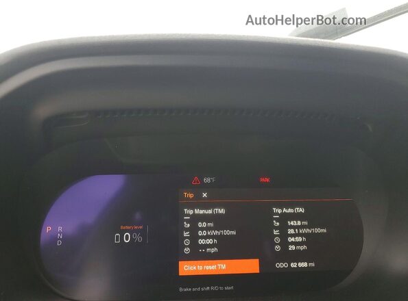 YSMEG3KA6PL125025 2023 POLESTAR 2 Gray Vista del cuadro de instrumentos