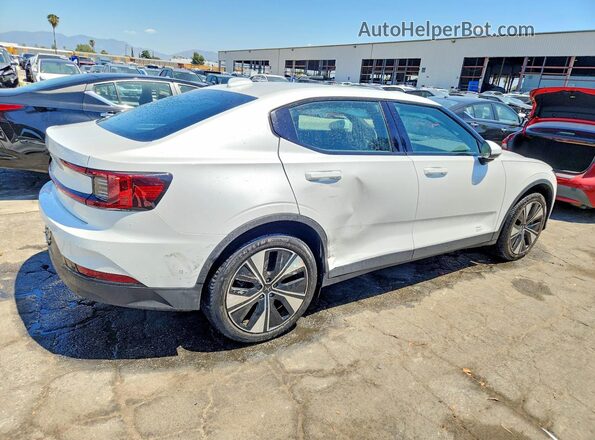 YSMEG3KA6PL157053 2023 POLESTAR 2 White Trasero derecho