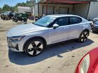 2023 Polestar 2 Silver vin: YSMEG3KA7PL114406 Damage: Front Bumper, Heavy Scratch, > 12 Inches