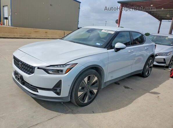 YSMEG3KA7PL142920 2023 POLESTAR 2 Gray Vista tres cuartos delantera izquierda