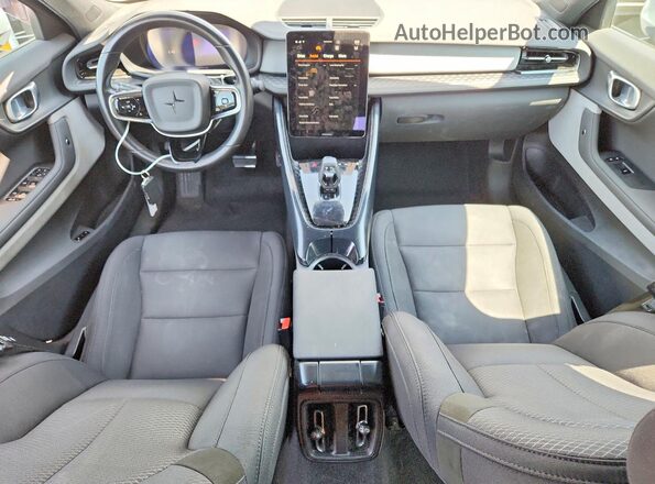 YSMEG3KAXPL154446 2023 POLESTAR 2 Gray Dashboard view