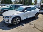 2023 Polestar 2 Gray vin: YSMEG3KAXPL154446 Damage: Left Front Fender, Dent(S) W/ Paint Dmg, > 12 Inches