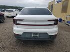 2024 Polestar 2 Белый vin: YSMFE3KA4RL213794 Damage: Rear Bumper, Heavy Scratch, > 12 Inches