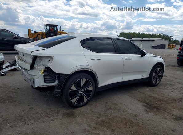 YSMFE3KA7RL236762 2024 POLESTAR 4 White Trasero derecho