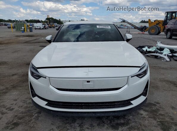 YSMFE3KA7RL236762 2024 POLESTAR 4 White Vista frontal