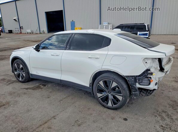 YSMFE3KA7RL236762 2024 POLESTAR 4 White Trasero izquierdo