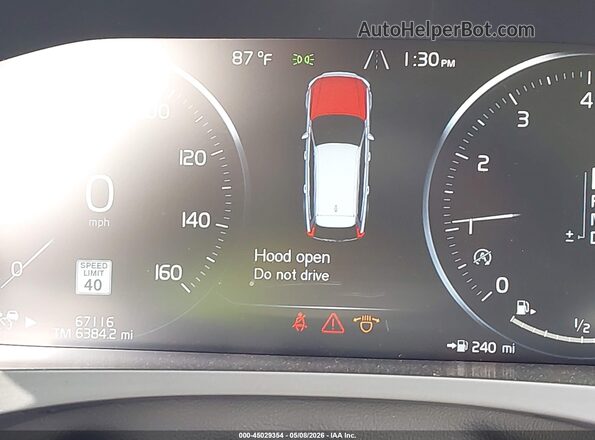 YV1102GL6J1067384 2018 VOLVO V90 Белый Вид задних сидений