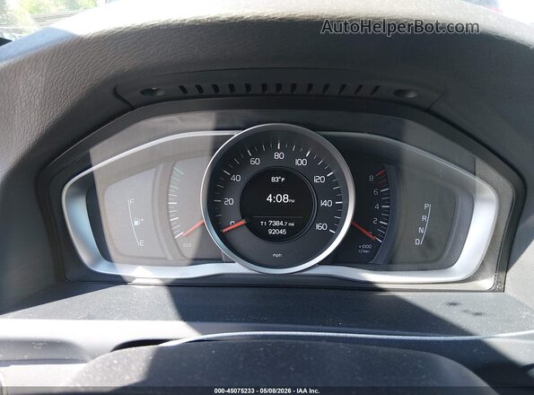 YV126MFJXG2391908 2016 VOLVO S60 White Widok tylnych siedzeń
