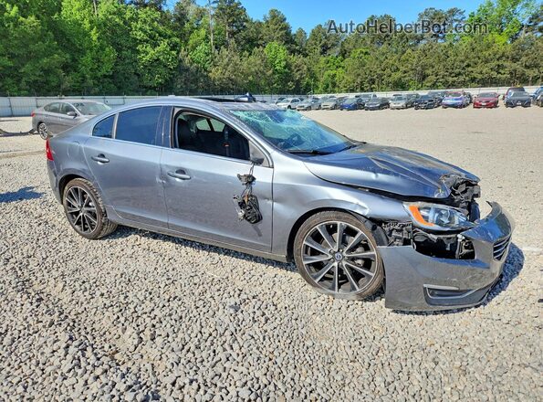 YV126MFK0G2410930 2016 VOLVO S60 Серый Передняя правая четверть