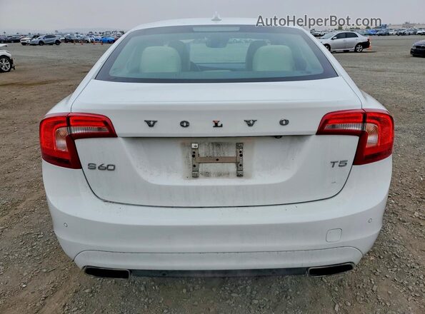 YV126MFK3G2413501 2016 VOLVO S60 Белый Вид сзади