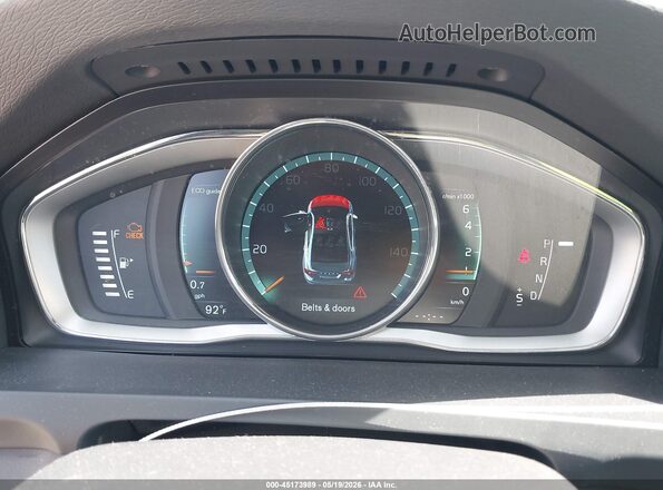 YV126MFK8G2393908 2016 VOLVO S60 Серебряный Вид задних сидений