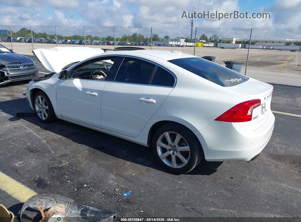 YV126MFK9G2391892 2016 VOLVO S60 Белый Задняя левая четверть
