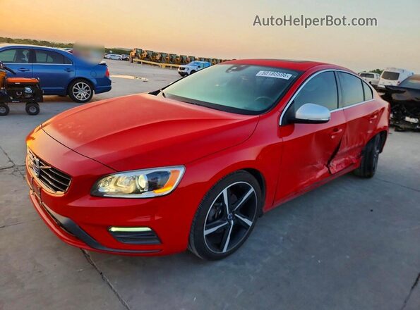 YV126MFP9G2395064 2016 VOLVO S60 Red Front left