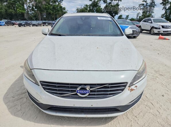 YV140MEK2G1301998 2016 VOLVO V60 White Вид спереду