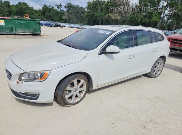 YV140MEK2G1301998 2016 VOLVO V60 White Передня ліва чверть