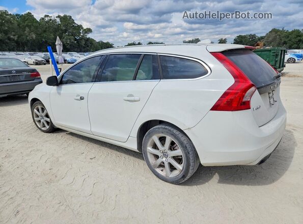 YV140MEK2G1301998 2016 VOLVO V60 White Задня ліва чверть