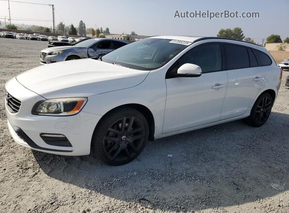 YV140MEL1J2392563 2018 VOLVO V60 White Vista tres cuartos delantera izquierda