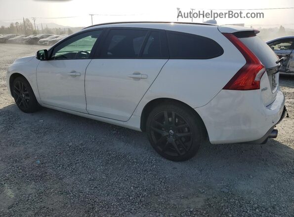 YV140MEL1J2392563 2018 VOLVO V60 White Trasero izquierdo