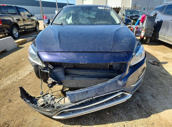 YV140MSK7H1333903 2017 VOLVO V60 Синий Вид спереди