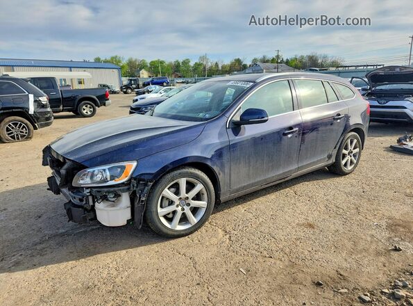 YV140MSM4H1359442 2017 VOLVO V60 Blue Передня ліва чверть