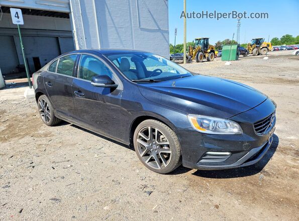 YV140MTL5J2461998 2018 VOLVO S60 Черный Передняя правая четверть