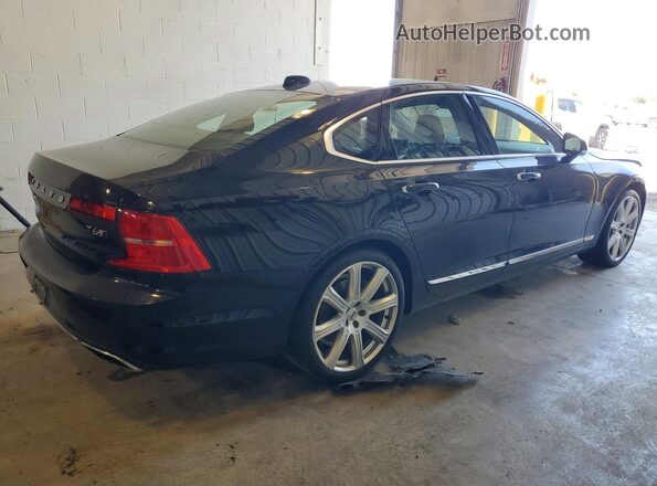 YV1A22ML1H1003472 2017 VOLVO S90 Черный Задняя правая четверть