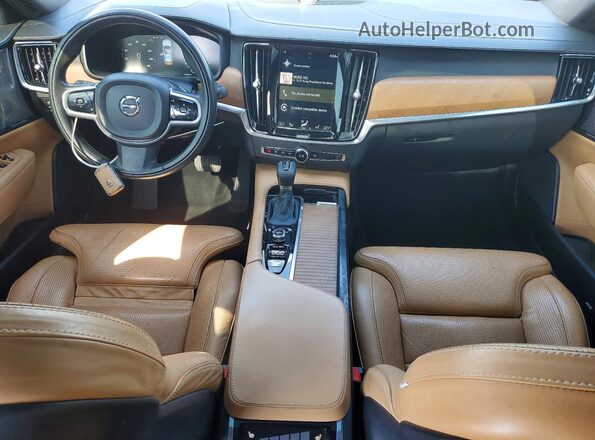 YV1A22ML1H1006694 2017 VOLVO S90 Синий Вид панели приборов