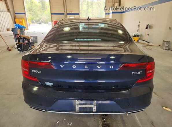 YV1A22ML2H1016814 2017 VOLVO S90 Blue Vista trasera