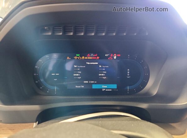 YV4062PB9S1389779 2025 VOLVO XC90 Черный Вид щитка приборов