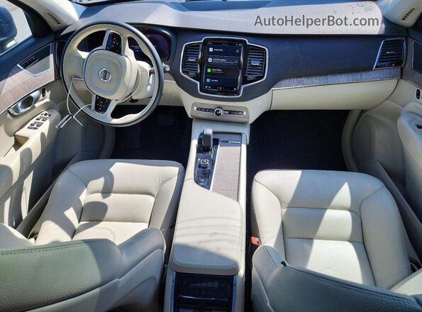 YV4062PE4R1179174 2024 VOLVO XC90 Blue Вид панелі приладів