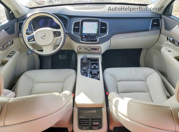 YV4062PV5P1947712 2023 VOLVO XC90 Белый Вид панели приборов