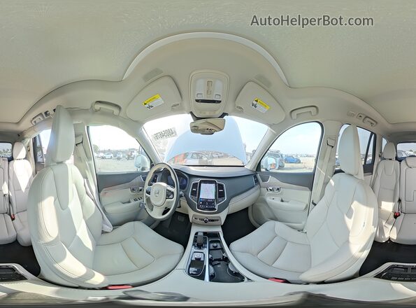 YV4062PV5P1947712 2023 VOLVO XC90 Белый Панорамный вид салона 360°