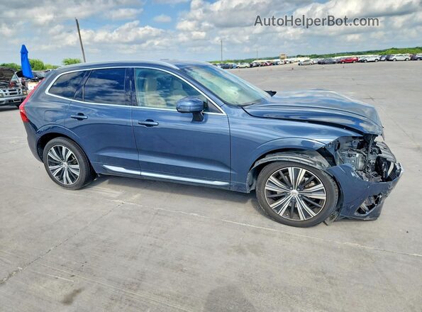 YV4062RL2N1049982 2022 VOLVO XC60 Синий Передняя правая четверть