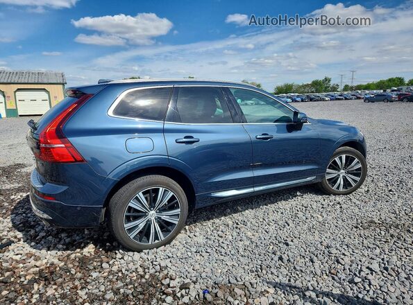 YV4062RL2N1952066 2022 VOLVO XC60 Синий Задняя правая четверть
