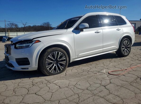 YV4102CK4M1751046 2021 VOLVO XC90 Белый Передняя левая четверть