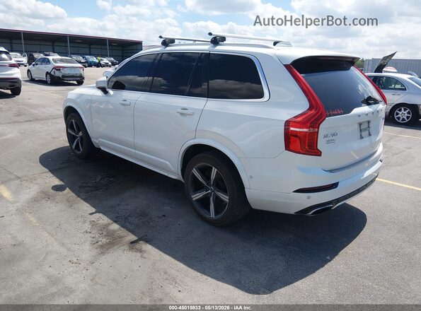 YV4102KM6H1147796 2017 VOLVO XC90 White Tył lewy