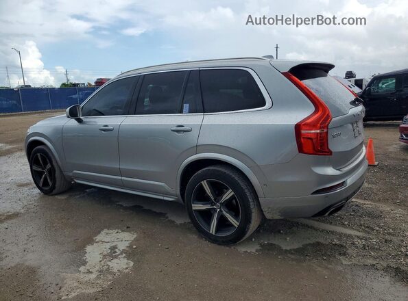 YV4102KM7J1199640 2018 VOLVO XC90 Серебряный Задняя левая четверть