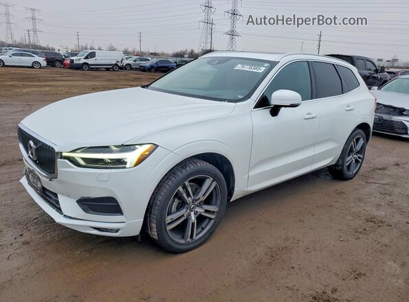 YV4102RK5L1421924 2020 VOLVO XC60 Белый Передняя левая четверть