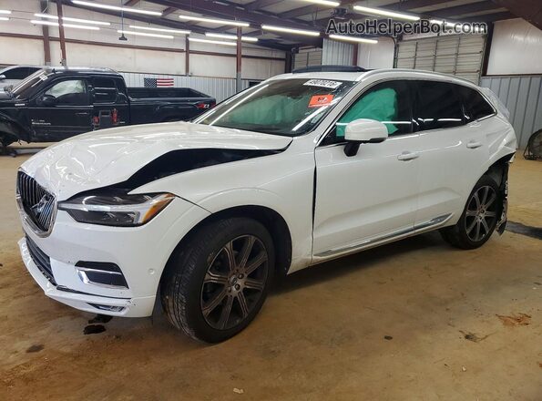 YV4102RL1M1886372 2021 VOLVO XC60 White Передня ліва чверть
