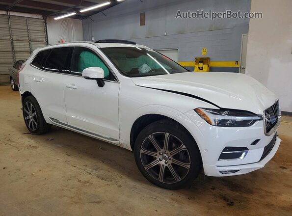 YV4102RL1M1886372 2021 VOLVO XC60 White Передня права чверть